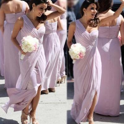 Sexy bridesmaid dresses, Custom bridesmaid dresses,One Shoulder Bridesmaid Gown,Pretty Prom Dresses,Chiffon Prom Gown,Simple Bridesmaid Dress,ridesmaid Dress,Cheap Evening Dresses,Fall Wedding Gowns,2017 Beautiful Bridesmaid Gowns