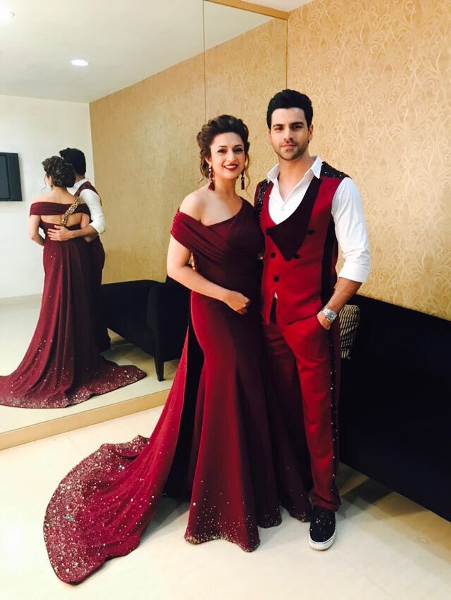 red prom couple outfits