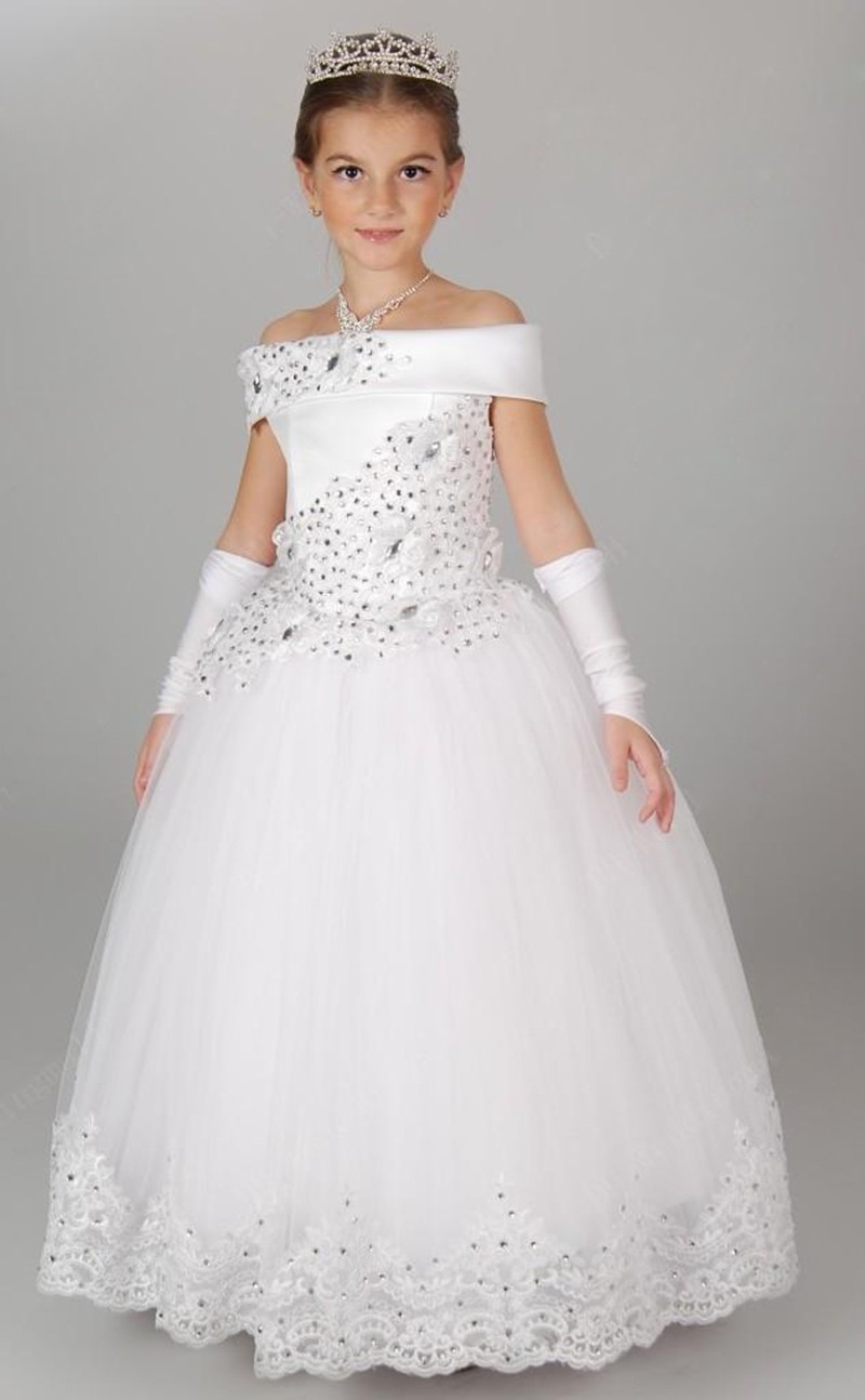 white princess gown