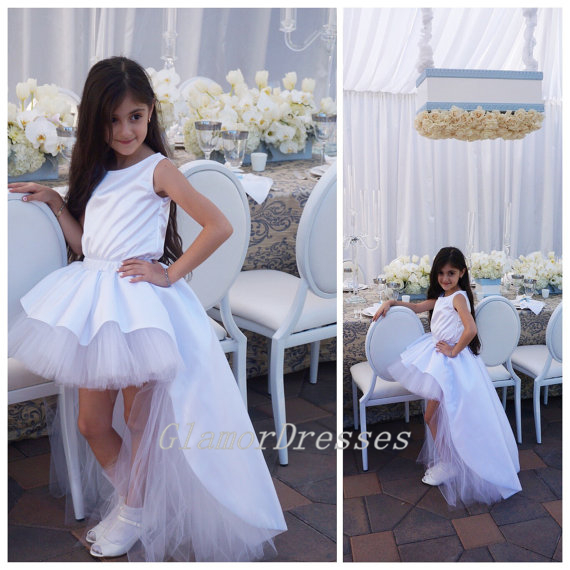 white puffy dresses for juniors