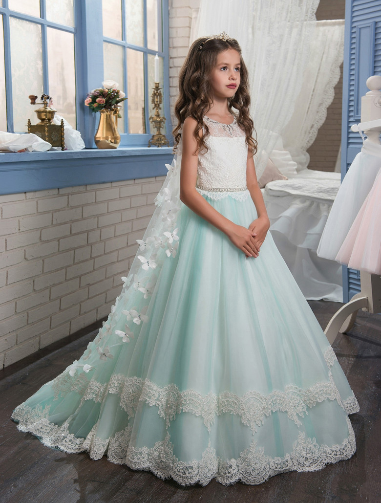 flower girl dress with cape