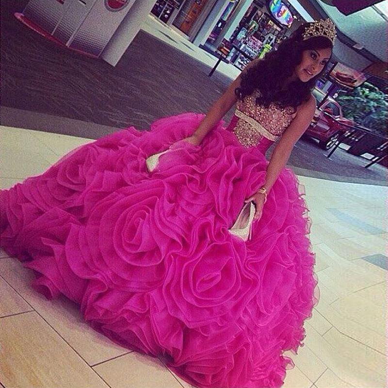 Hot Pink 15 Dresses